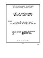 phương hướng và giải pháp nâng cao vai trò của chính sách tiền tệ trong điều tiết kinh tế vĩ mô ở việt nam thời kỳ 2004 – 2010