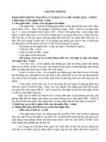 Tài liệu NGUYÊN LÝ CƠ BẢN CỦA CHỦ NGHĨA MÁC - LÊNIN pptx