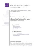 Tài liệu Afghanistan - State and Society, Great Power Politics, and the Way Ahead docx