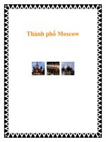 Tài liệu Thành phố Moscow ppt