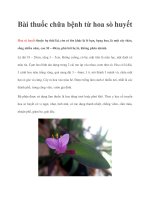Tài liệu Bài thuốc chữa bệnh từ hoa sò huyết pot