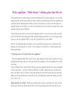 Tài liệu Trắc nghiệm: 