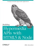 Tài liệu Building Hypermedia APIs with HTML5 and Node doc