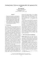 Tài liệu Báo cáo khoa học: 