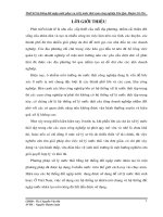 thiết kế hệ thống đất ngập nước phục vụ xử lý nước thải cụm công nghiệp tân qui- huyện củ chi