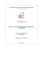 Nâng cao chất lượng mạng IPCORE của VINAPHONE