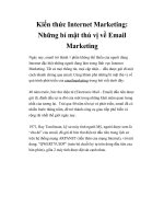 Tài liệu Những bí mật thú vị về Email Marketing ppt