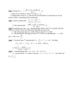 Tài liệu Đề Thi Thử Đại Học Khối A, A1, B, D Toán 2013 - Phần 17 - Đề 30 ppt