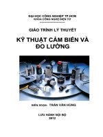 Tài liệu Kỹ thuật cảm biến và đo lường potx
