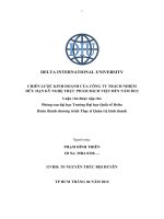 chiến lược kinh doanh của công ty trách nhiệm hữu hạn kỹ nghệ thực phẩm bách việt đến năm 2012