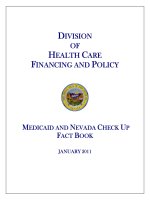 Tài liệu DIVISION OF HEALTH CARE FINANCING AND POLICY MEDICAID AND NEVADA CHECK UP FACT BOOK pdf