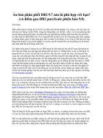 Tài liệu Ấn bản phân phối DB2 9.7 nào là phù hợp với bạn? pptx