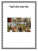 Tài liệu Ngôi nhà mùa thu pdf