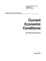 Tài liệu Summary of Commentary on __ Current Economic Conditions doc