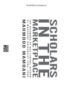 Tài liệu Scholars in the Marketplace pptx