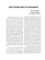 Tài liệu Báo cáo 