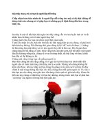 Tài liệu Dấu hiệu chàng chỉ coi bạn là người lấp chỗ trống potx