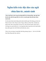 Tài liệu Ngắm kiến trúc độc đáo của ngôi chùa làm từ...mảnh sành pptx