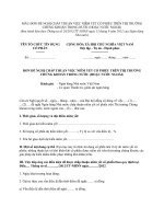 Tài liệu MẪU ĐƠN ĐỀ NGHỊ CHẤP THUẬN VIỆC NIÊM YẾT CỔ PHIẾU TRÊN THỊ TRƯỜNG CHỨNG KHOÁN TRONG NƯỚC (HOẶC NƯỚC NGOÀI) pdf