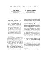 Tài liệu Báo cáo khoa học: 