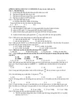 Tài liệu Đề Thi Thử Tốt Nghiệp Sinh 2013 - Phần 3 - Đề 7 docx