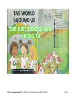 Tủ sách khám phá tập 4: Thế giới xung quanh chúng ta