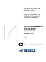 Tài liệu Disclosure framework for financial market infrastructures pdf