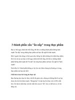 Tài liệu 3 thành phần xấu 