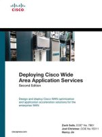 Tài liệu Deploying Cisco Wide Area Application Services potx