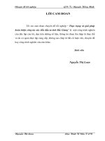 thực trạng và giải pháp hoàn thiện công tác xúc tiến đầu tư tỉnh bắc giang