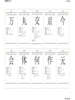 k grade2 - hoc kanji theo tung ngay