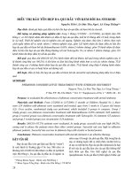 điều trị bảo tồn hẹp da qui đầu với kem bôi da steroid