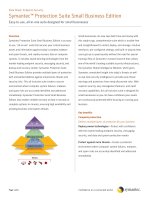 Tài liệu Symantec™ Protection Suite Small Business Edition ppt