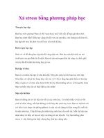 Tài liệu Xả stress bằng phương pháp học doc