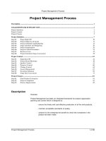 Tài liệu Project Management Process doc