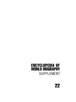 Tài liệu ENCYCLOPEDIA OF WORLD BIOGRAPHY 22 pdf