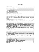 đầu tư trực tiếp nước ngoài và vai trò của đầu tư trực tiếp nước ngoài đối với sự phát triển kinh tế của việt nam