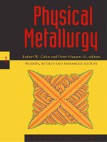 Tài liệu physical metallurgy 4e volume1 ppt