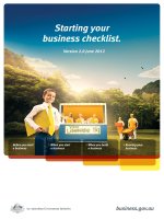 Tài liệu Starting your business checklist. Version 2.0 June 2012 pptx