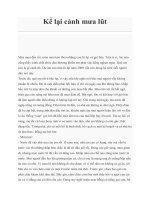 Tài liệu Kể lại cảnh mưa lũt ppt