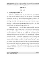 tính toán và thiết kế hệ thống xử lý nước thải công ty tnhh thực phẩm amanda việt nam khu công nghiệp amata