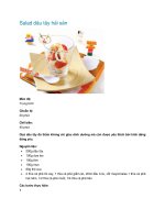 Tài liệu Salad dâu tây hải sản pdf