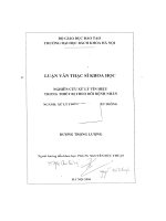 Nghiên cứu xử lý tín hiệu trong thiết bị theo dõi bệnh nhân