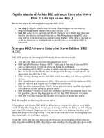 Tài liệu Nghiên cứu sâu về Ấn bản DB2 Advanced Enterprise Server, Phần 1: Quản lý hiệu năng và tối ưu hóa lưu trữ ppt