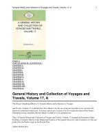 Tài liệu General History and Collection of Voyages and Travels, Volume 17 ppt