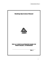 Tài liệu THE A.P. STATE CO.OPERATIVE BANK LTD TROOP BAZAR: HYDERABAD docx