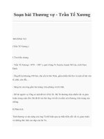 Tài liệu Soạn bài Thương vợ - Trần Tế Xương potx