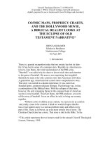 Tài liệu COSMIC MAPS, PROPHECY CHARTS, AND THE HOLLYWOOD MOVIE, A BIBLICAL REALIST LOOKS AT THE ECLIPSE OF OLD TESTAMENT NARRATIVE* ppt