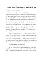 Tài liệu Mã hóa và bảo vệ bookmark trên Firefox và Chrome doc