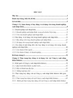 huy động và sử dụng vốn tại công ty xuất nhập khẩu intimex trong những năm gần đây